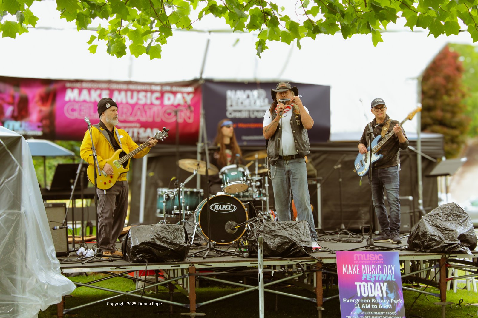 Heartland Rockers at Make Music Day 2025 Bremerton, WA.